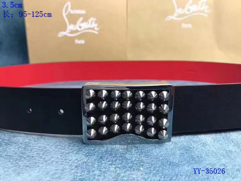 Christian Louboutin Belt 35MM 0121